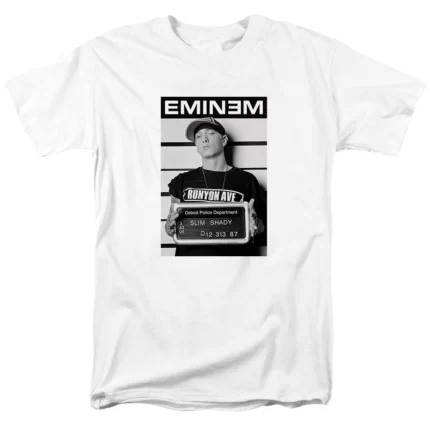 Eminem Slim Shady The Middle Finger Music White T-shirt (2)