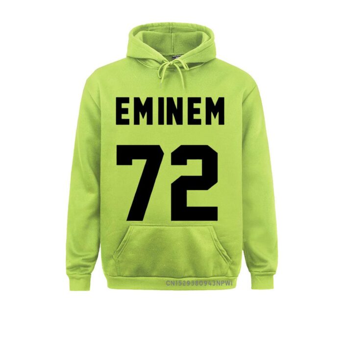Eminem 72 Print Back White Hoodie (5)